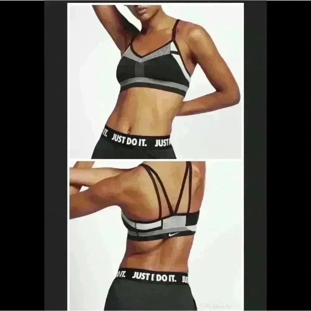 Nike Flyinit Indy Tech Pack Sports Bra sz small - Picture 1 of 6